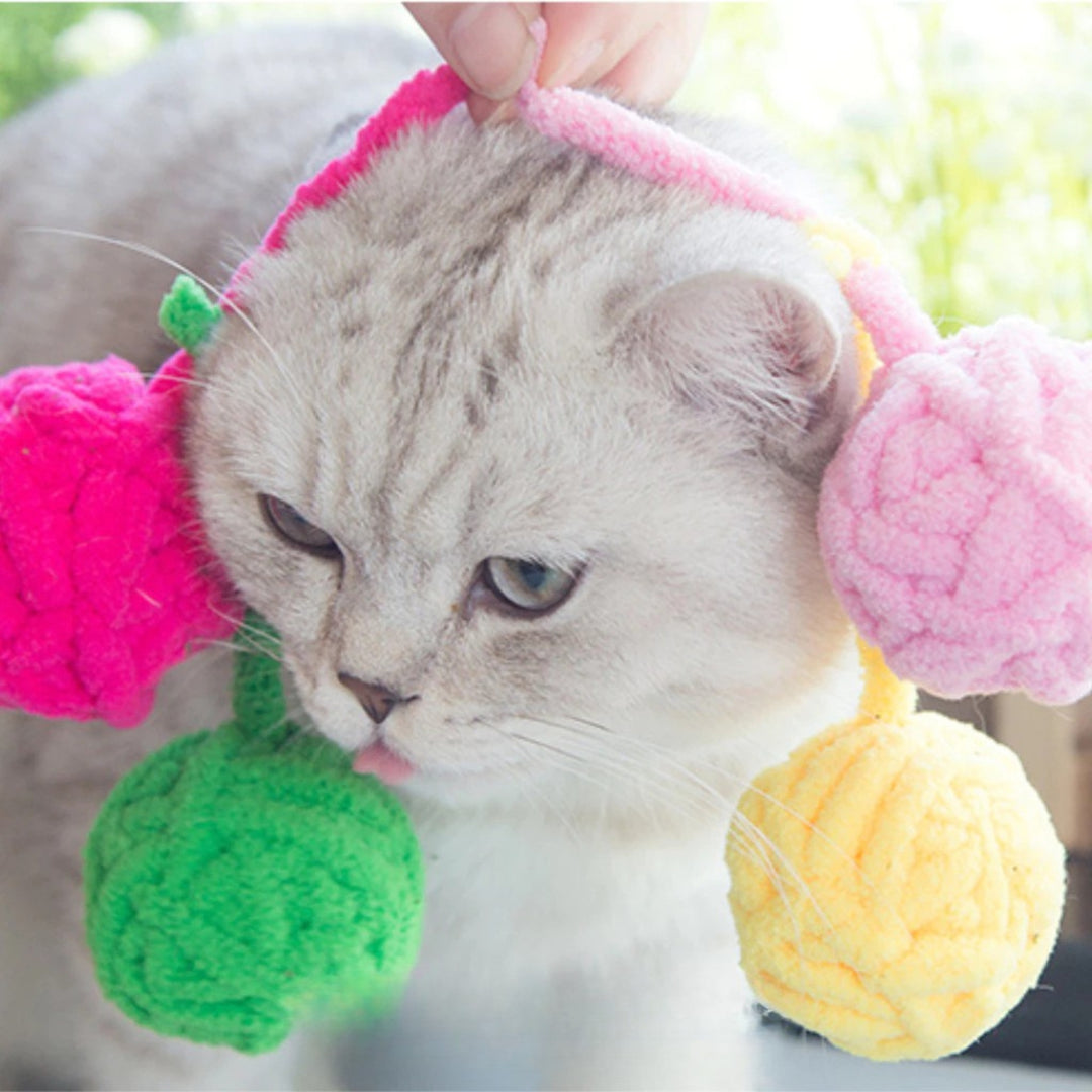 Đồ Chơi Fofos Banh Tròn Nhiều Hình Chó Mèo