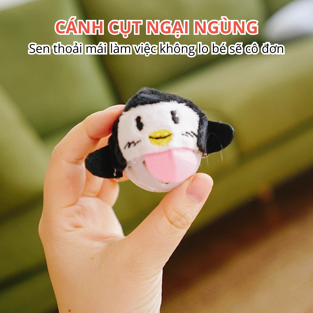 Đồ Chơi Fofos Banh Tròn Nhiều Hình Chó Mèo