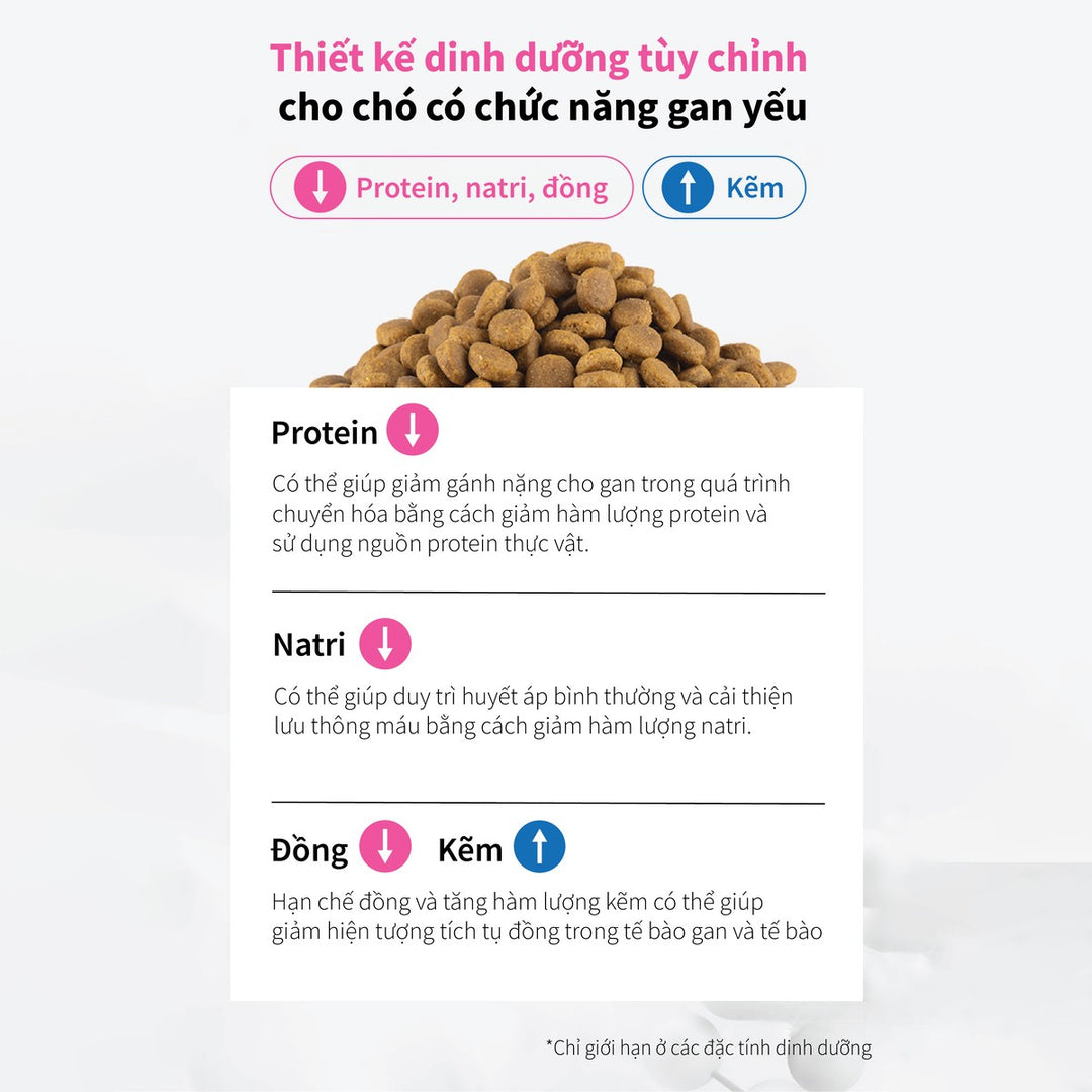 Hạt Cho Chó DR. HEALMEDIX HEPATIC (D/H) - HỖ TRỢ GAN
