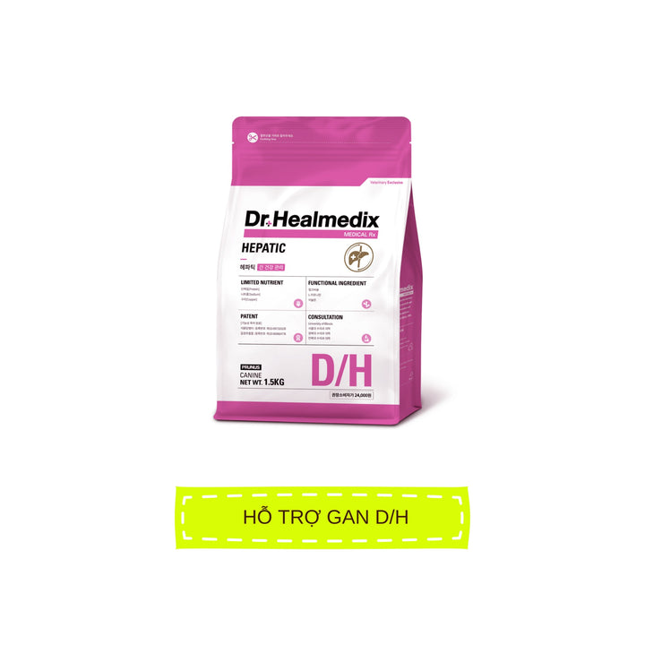 Hạt Cho Chó DR. HEALMEDIX HEPATIC (D/H) - HỖ TRỢ GAN