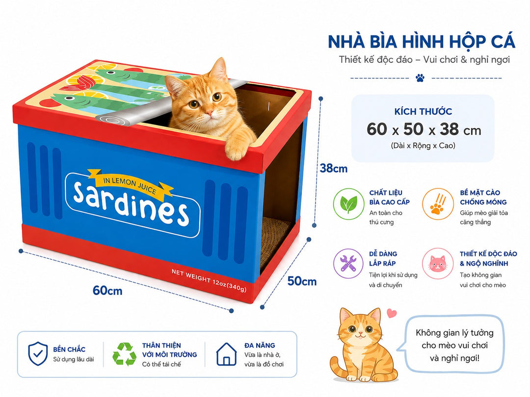 Bộ Cào Móng FOFOS Cho Mèo