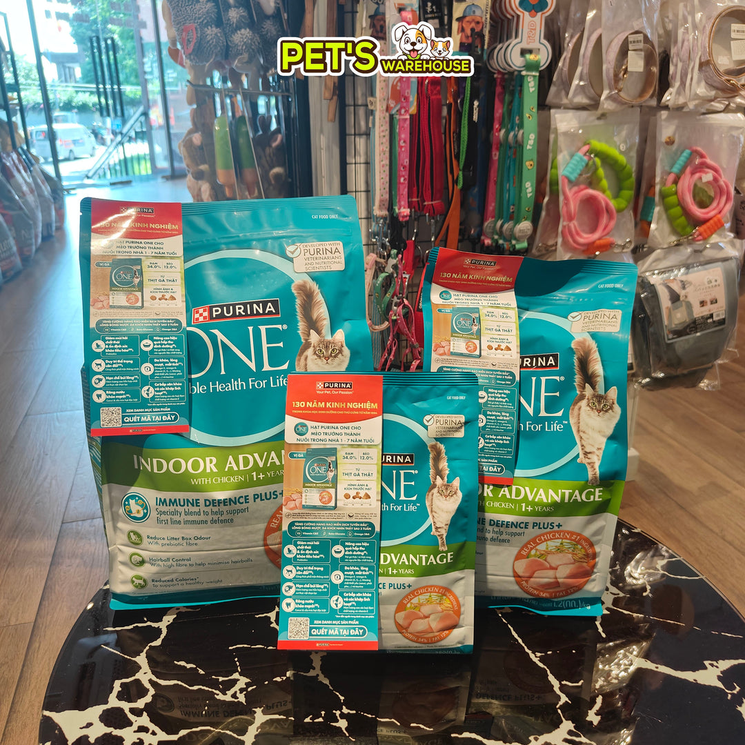 [380G-1.2KG] Hạt Purina One Indoor Cho Mèo Lớn
