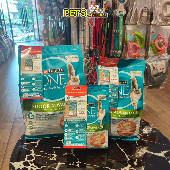 [380G-1.2KG] Hạt Purina One Indoor Cho Mèo Lớn