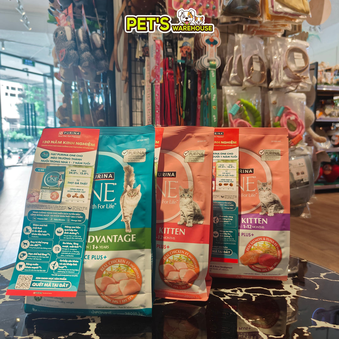 [380G-1.2KG] Hạt Purina One Cho Mèo Con & Mèo Lớn