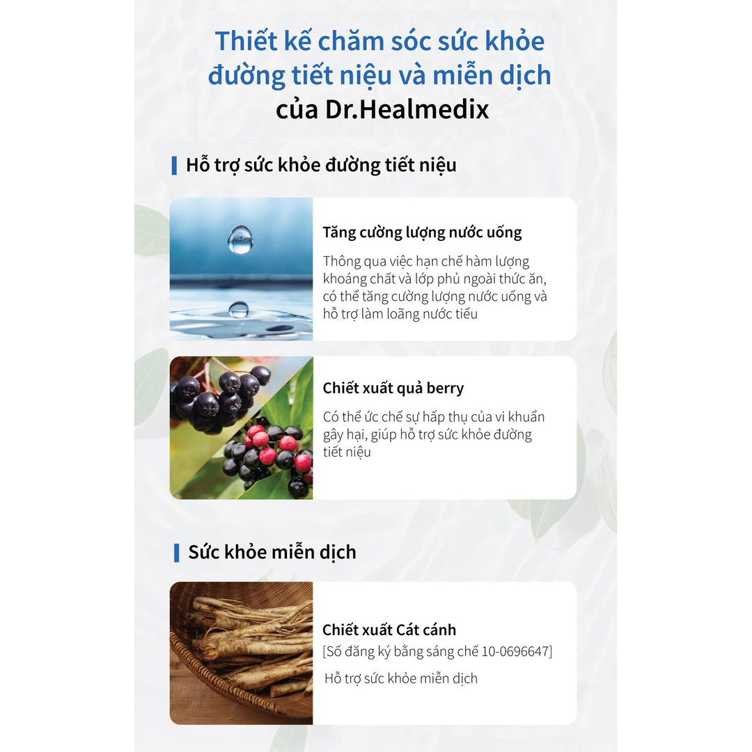 Hạt Cho Chó DR. HEALMEDIX MOBILITY (D/M) - HỖ TRỢ XƯƠNG KHỚP , Túi 1.5Kg
