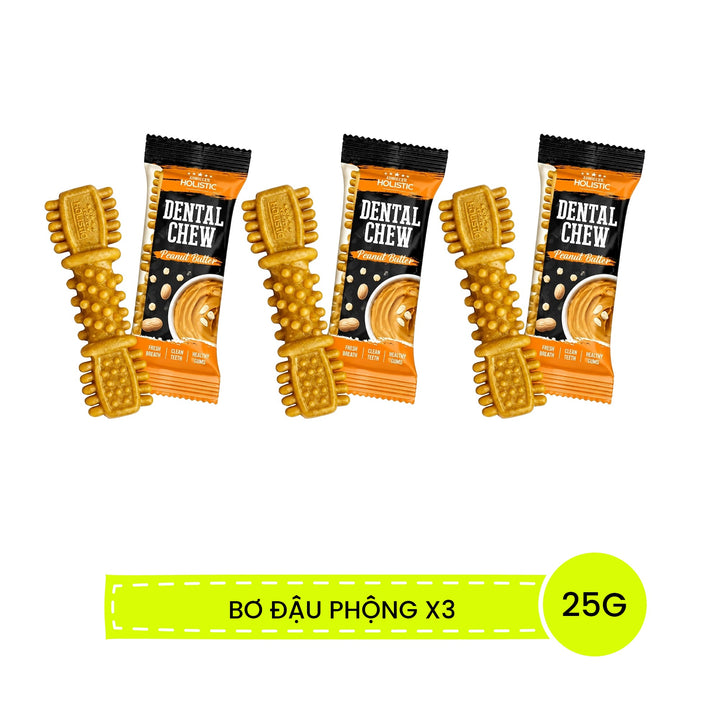 Xương Gặm Sạch Răng Dental Chew 1 Thanh Lẻ, 25g