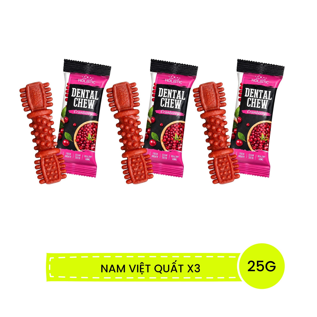 Xương Gặm Sạch Răng Dental Chew 1 Thanh Lẻ, 25g