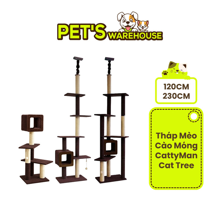 THÁP MÈO CÀO MÓNG CATTYMAN CAT TREE