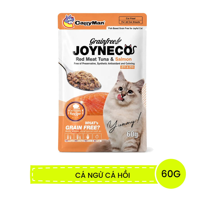 Pate Mèo Joyneco Cho Mèo Mọi Lứa Tuổi Gói 60G