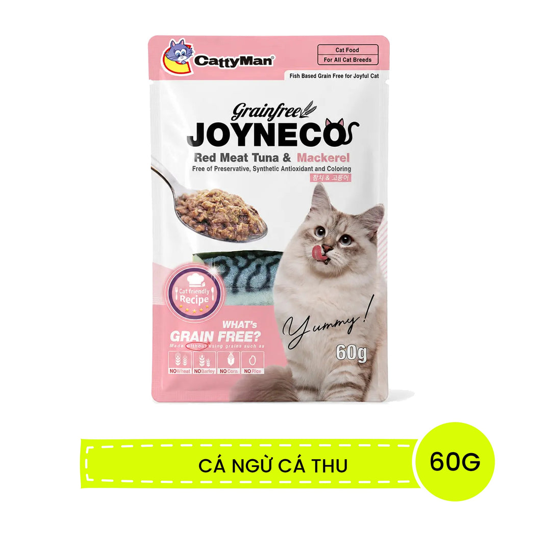 Pate Mèo Joyneco Cho Mèo Mọi Lứa Tuổi Gói 60G