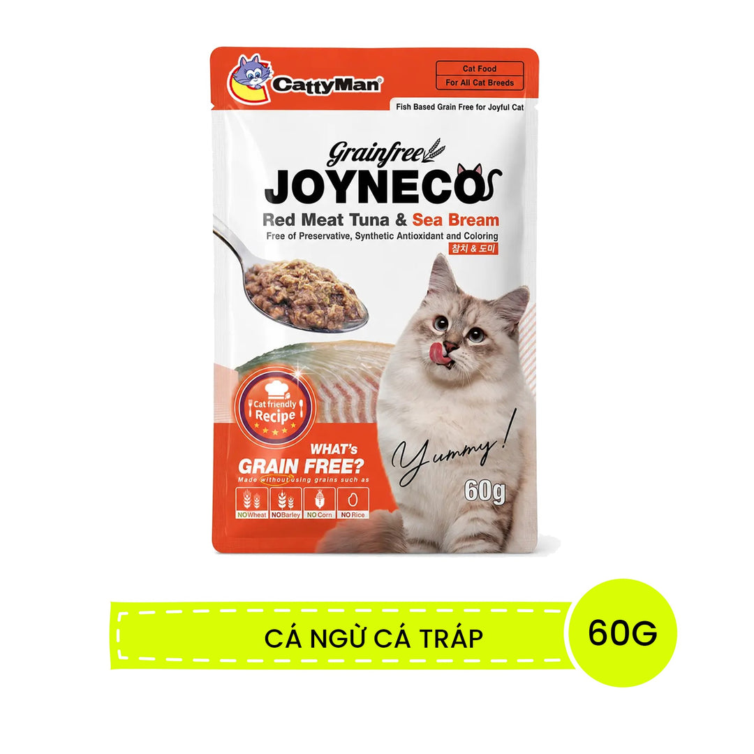 Pate Mèo Joyneco Cho Mèo Mọi Lứa Tuổi Gói 60G