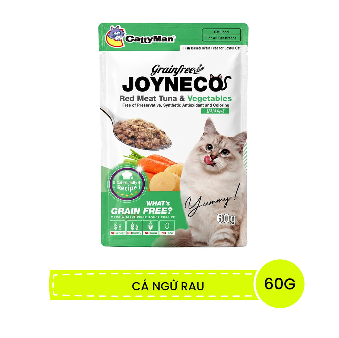 Pate Mèo Joyneco Cho Mèo Mọi Lứa Tuổi Gói 60G