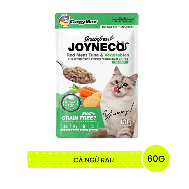Pate Mèo Joyneco Cho Mèo Mọi Lứa Tuổi Gói 60G