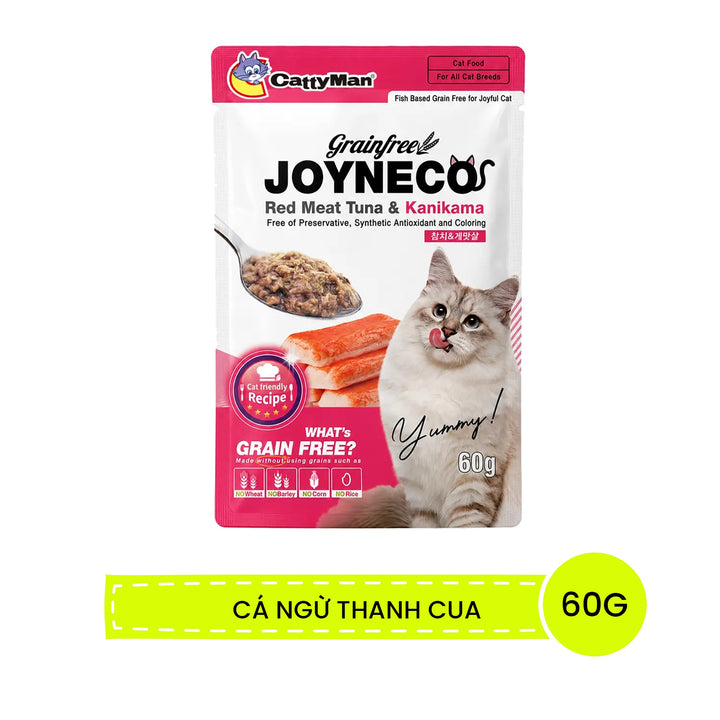 Pate Mèo Joyneco Cho Mèo Mọi Lứa Tuổi Gói 60G