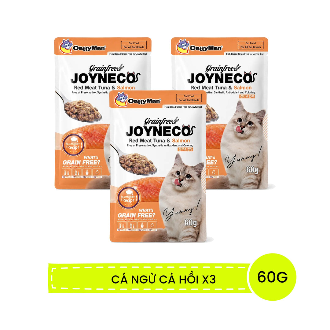Pate Mèo Joyneco Cho Mèo Mọi Lứa Tuổi Gói 60G
