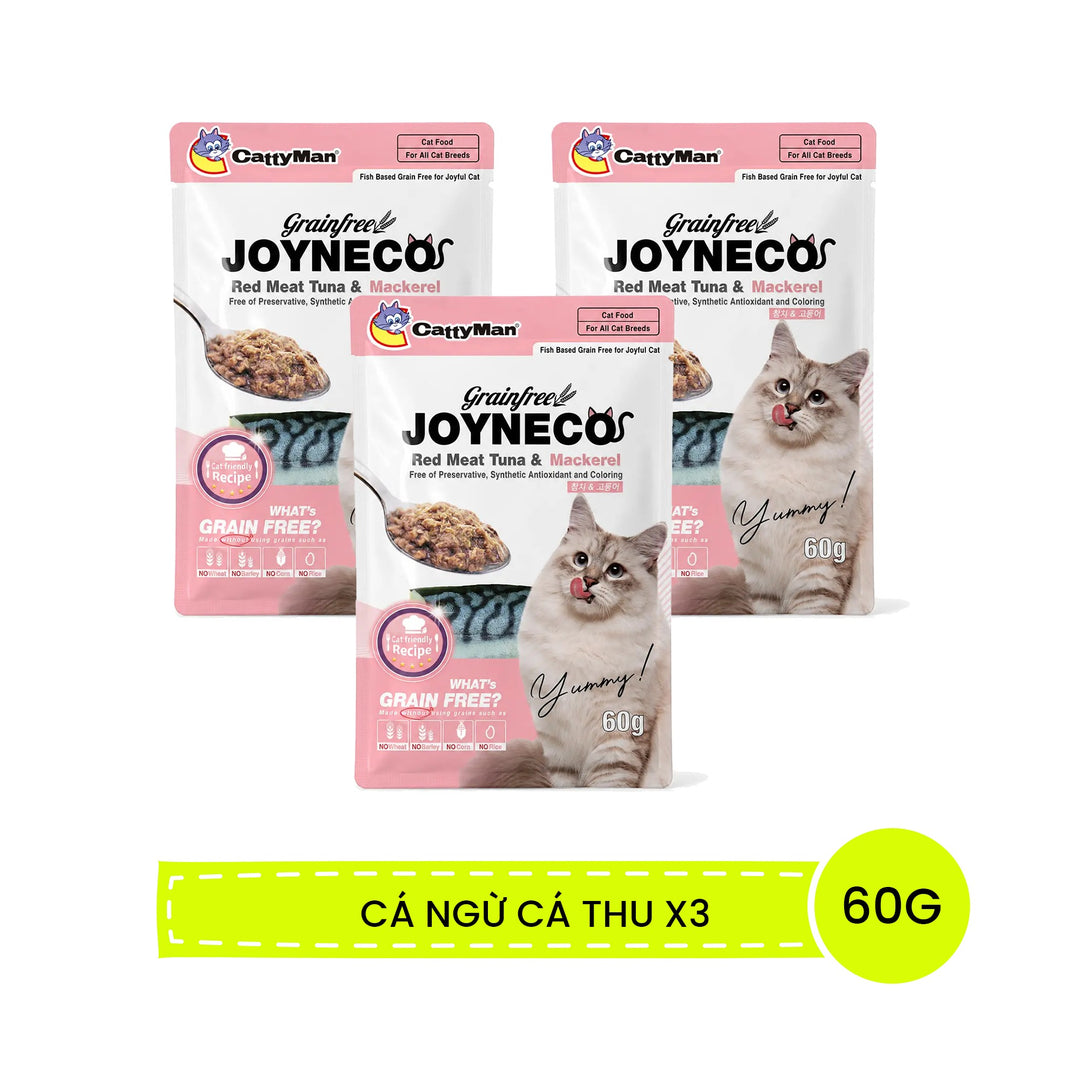Pate Mèo Joyneco Cho Mèo Mọi Lứa Tuổi Gói 60G