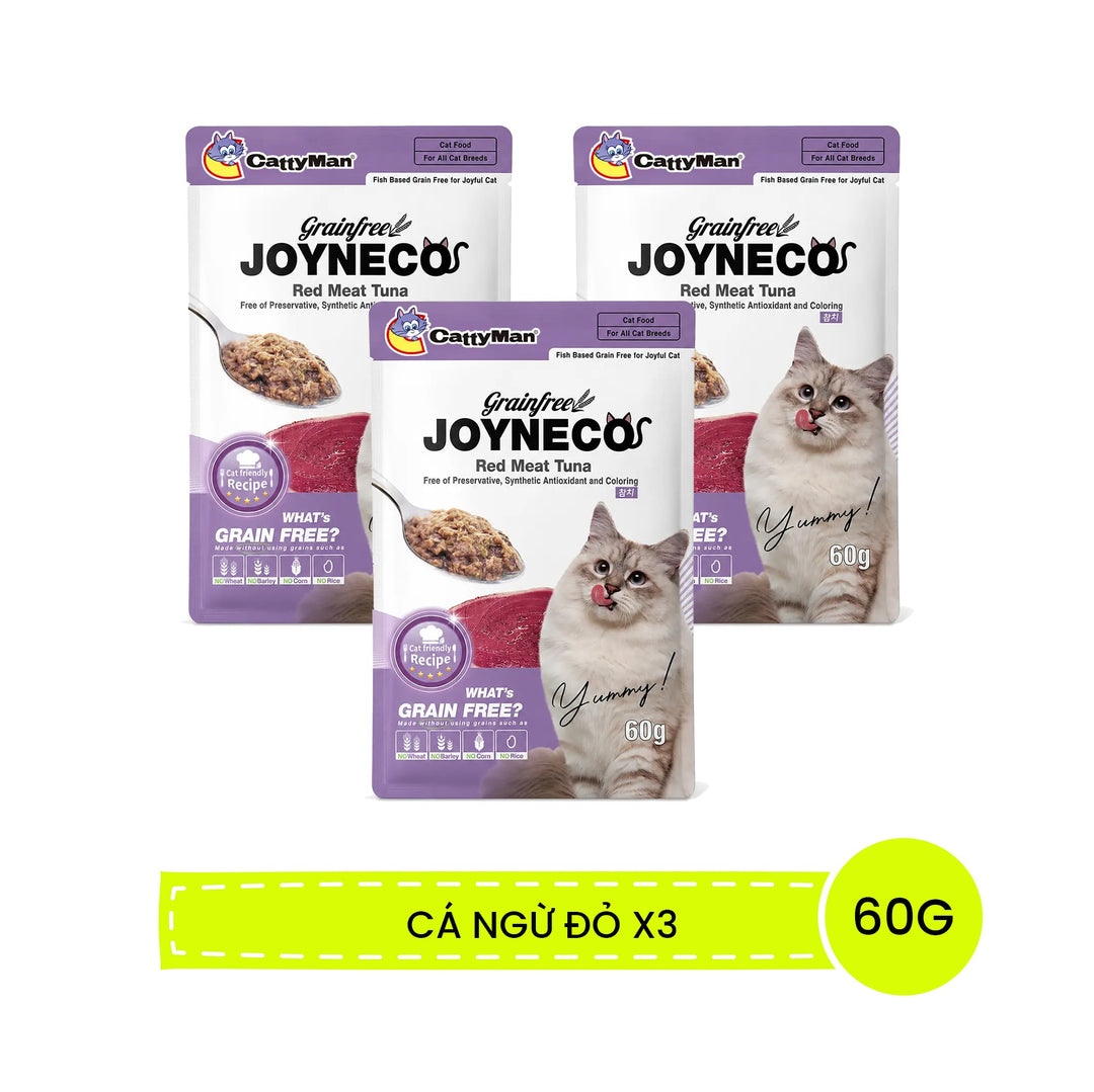 Pate Mèo Joyneco Cho Mèo Mọi Lứa Tuổi Gói 60G