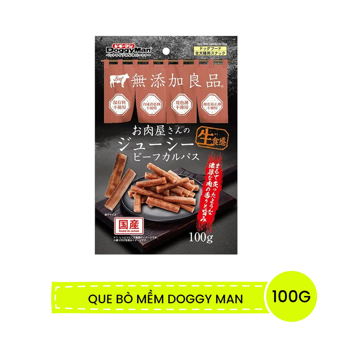 Que Da Bò, Lát Bò,  Viên Bò DoggyMan Cho Chó