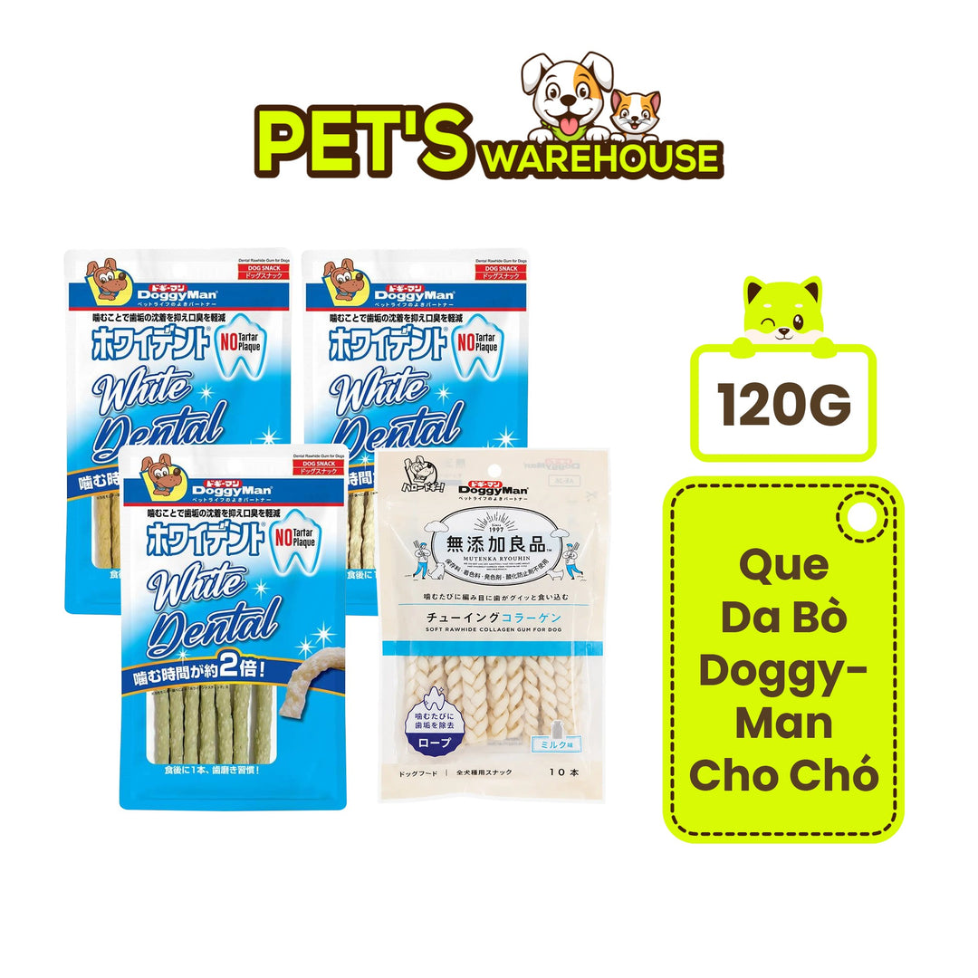 Que Da Bò DoggyMan 120G Cho Chó