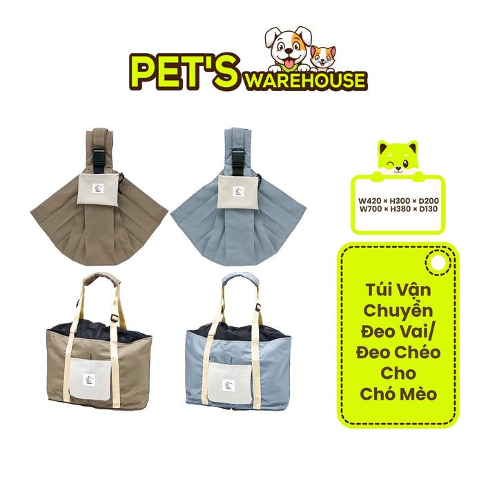 Túi Vận Chuyển Đeo Vai, Đeo Chéo DoggyMan