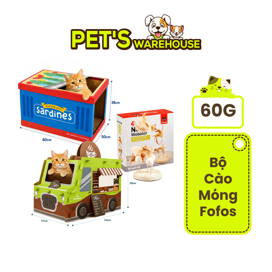 Bộ Cào Móng FOFOS Cho Mèo