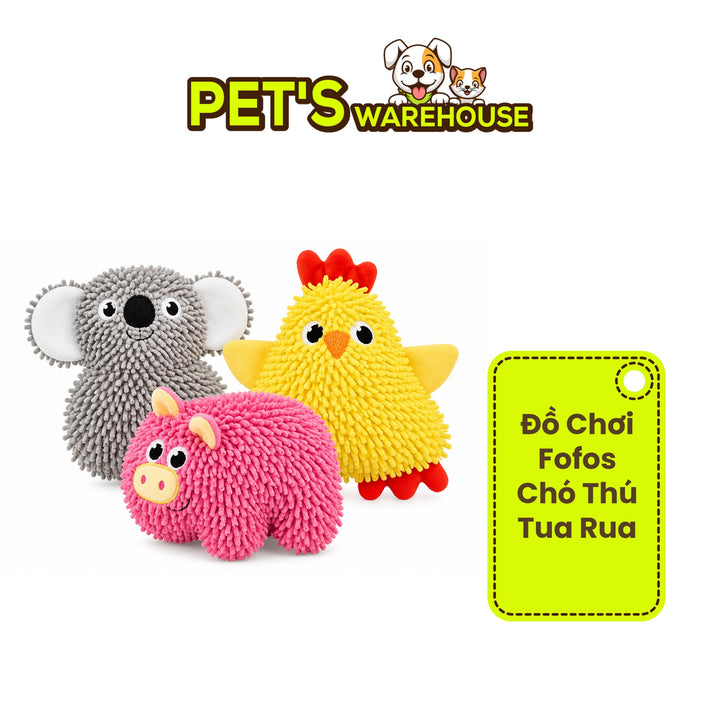 Đồ Chơi FOFOS Cho Chó Thú Tua Rua