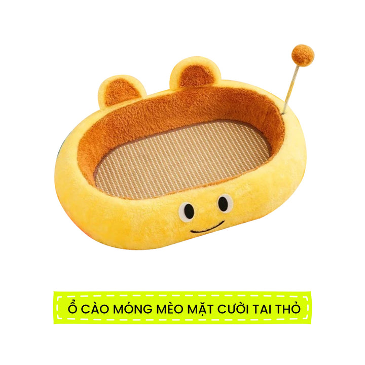 Ổ Cào Móng Ổ Nằm 2in1 Cho Mèo