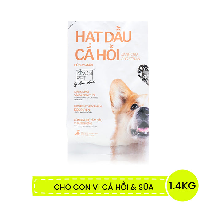 Hạt Dầu Cá Hồi King's Pet Cho Chó
