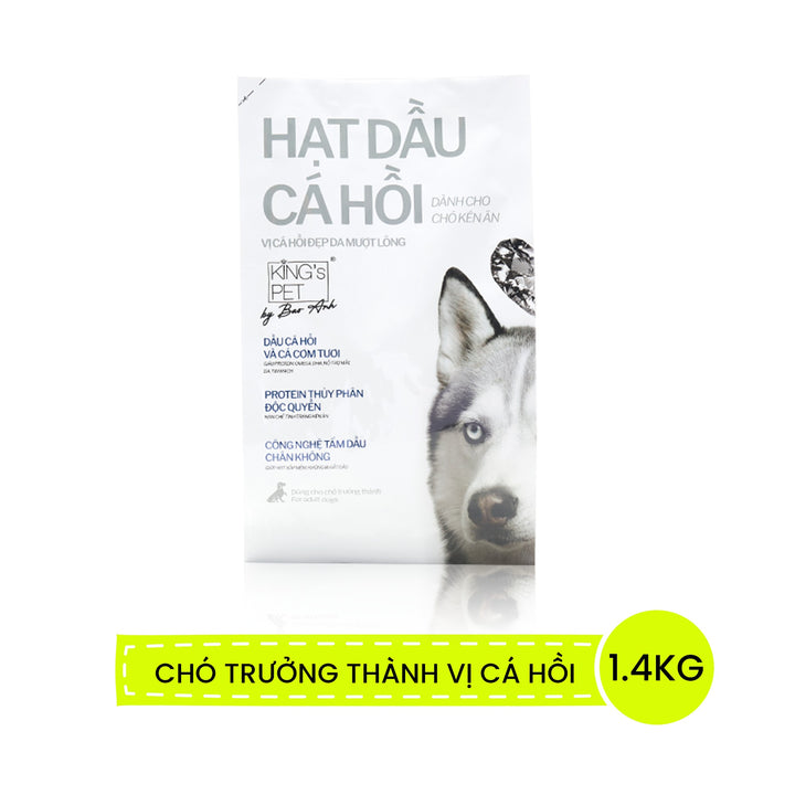 Hạt Dầu Cá Hồi King's Pet Cho Chó
