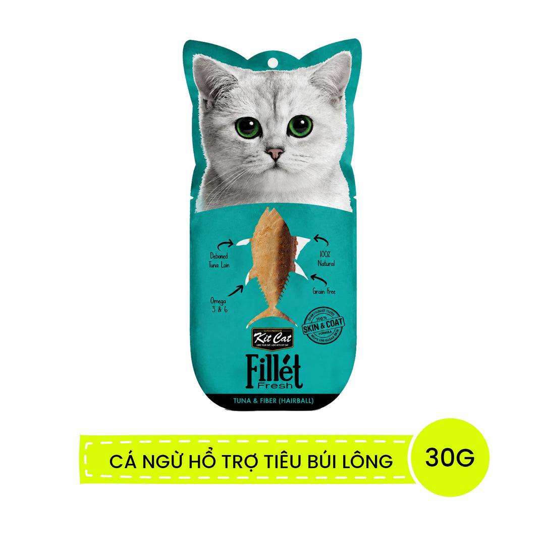 Fillet KitCat Cho Mèo Mọi Lứa Tuổi 30G