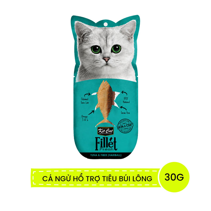 Fillet KitCat Cho Mèo Mọi Lứa Tuổi 30G