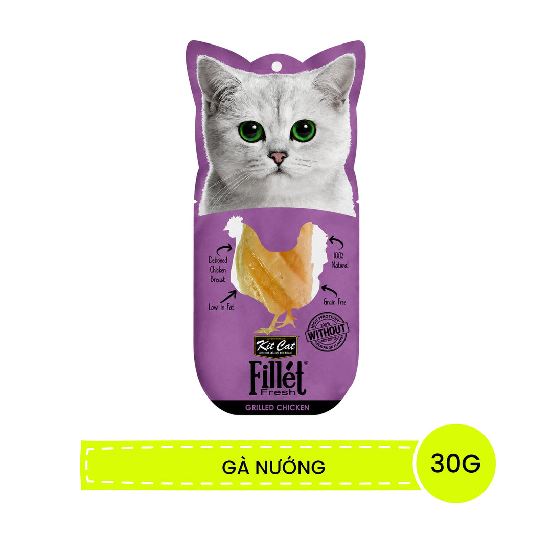 Fillet KitCat Cho Mèo Mọi Lứa Tuổi 30G