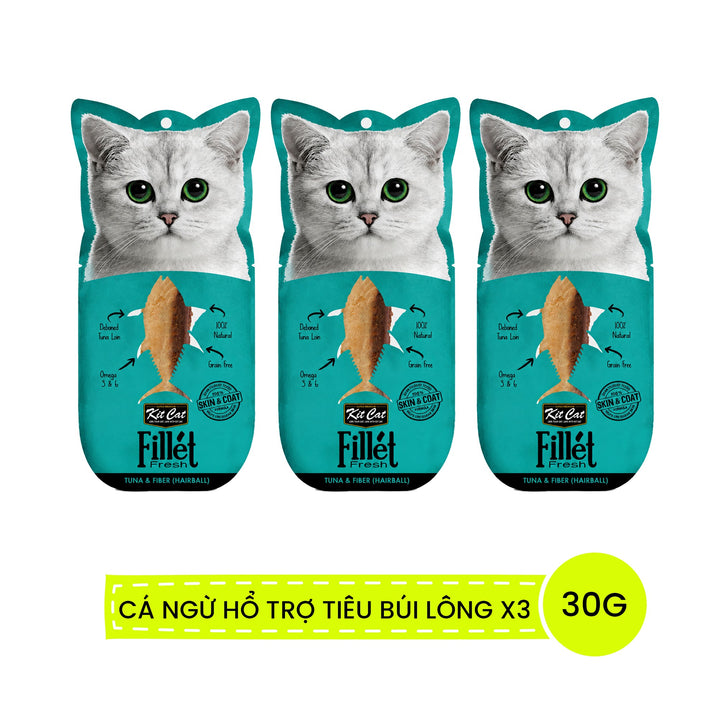 Fillet KitCat Cho Mèo Mọi Lứa Tuổi 30G