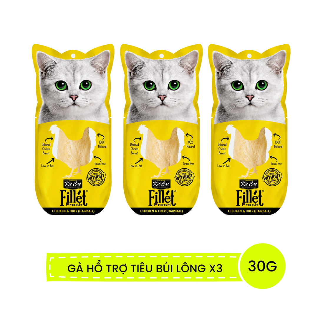 Fillet KitCat Cho Mèo Mọi Lứa Tuổi 30G