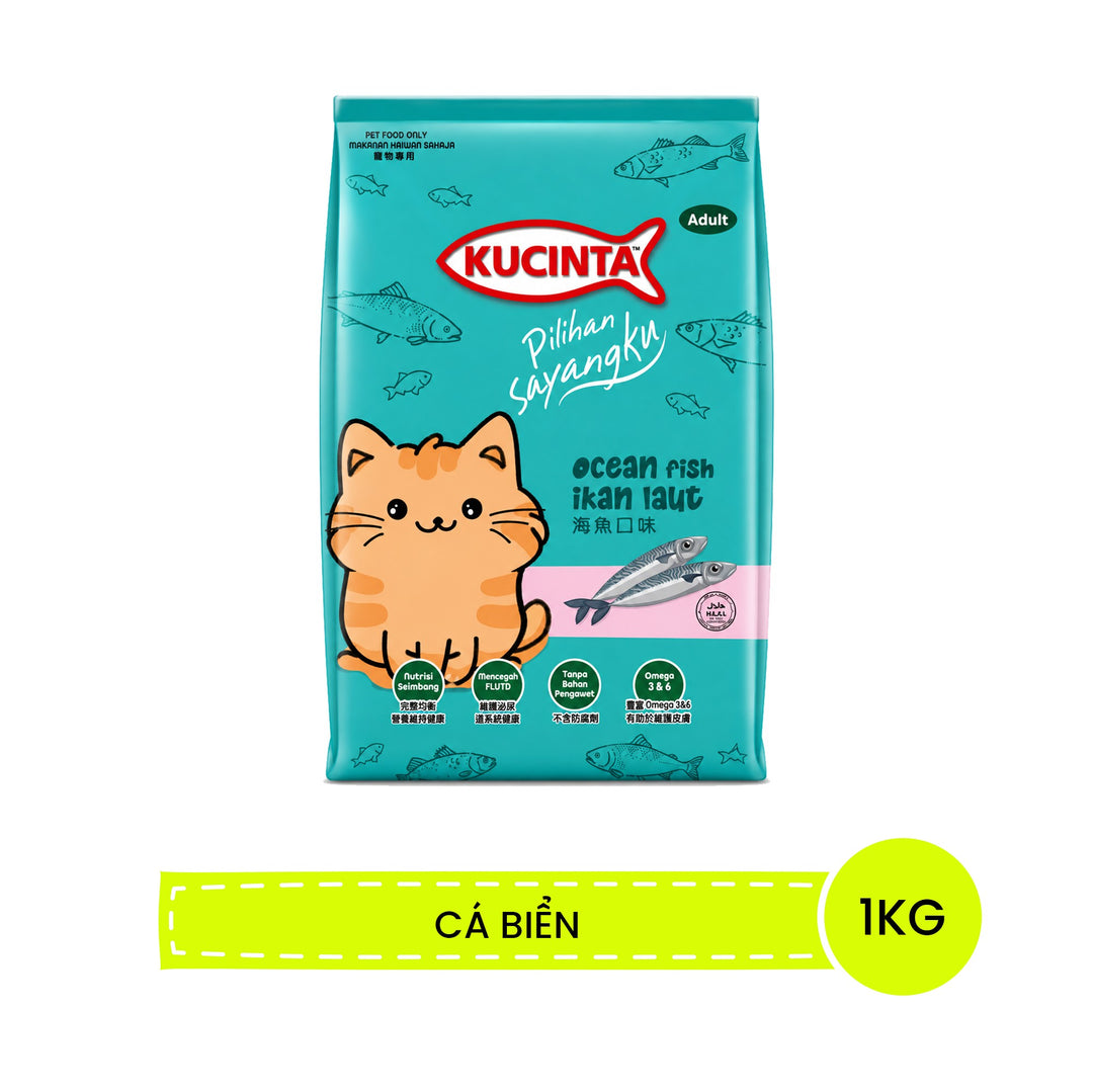 Hạt Kucinta Mèo Mọi Lứa Tuổi 1KG