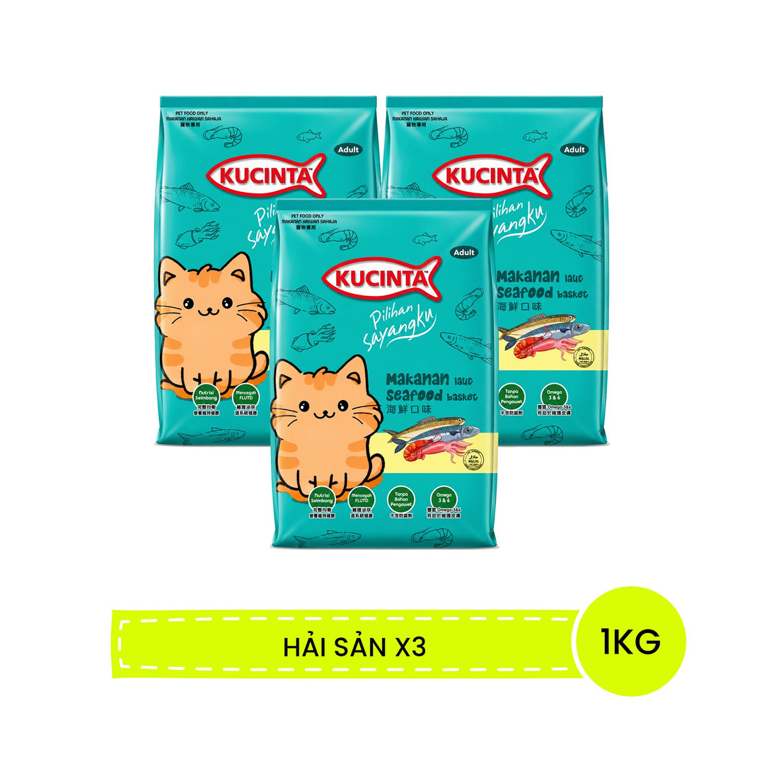 Hạt Kucinta Mèo Mọi Lứa Tuổi 1KG