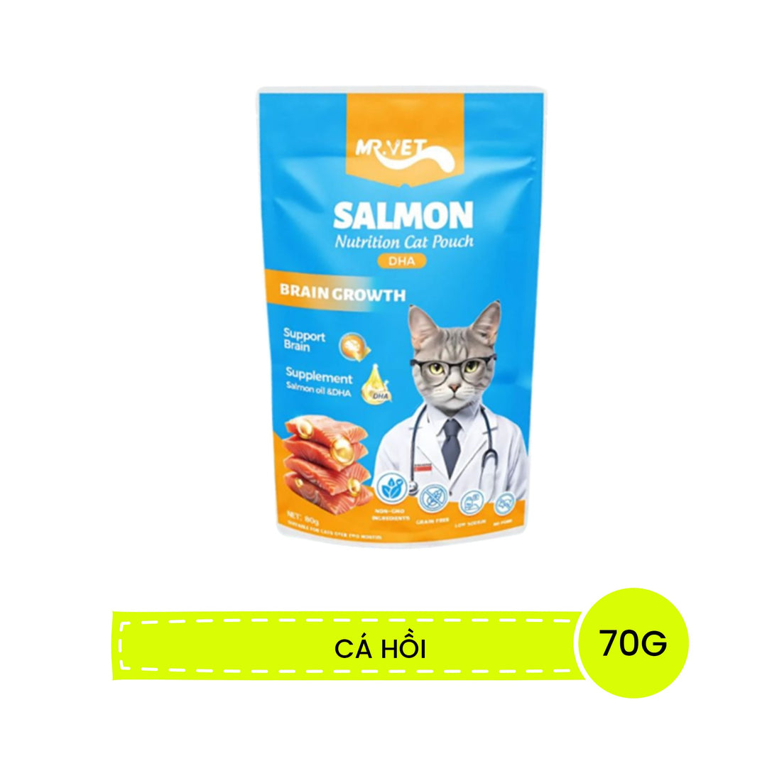 Pate Cho Mèo Mr.Vet 70G