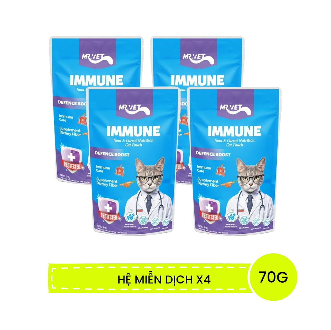 Pate Cho Mèo Mr.Vet 70G