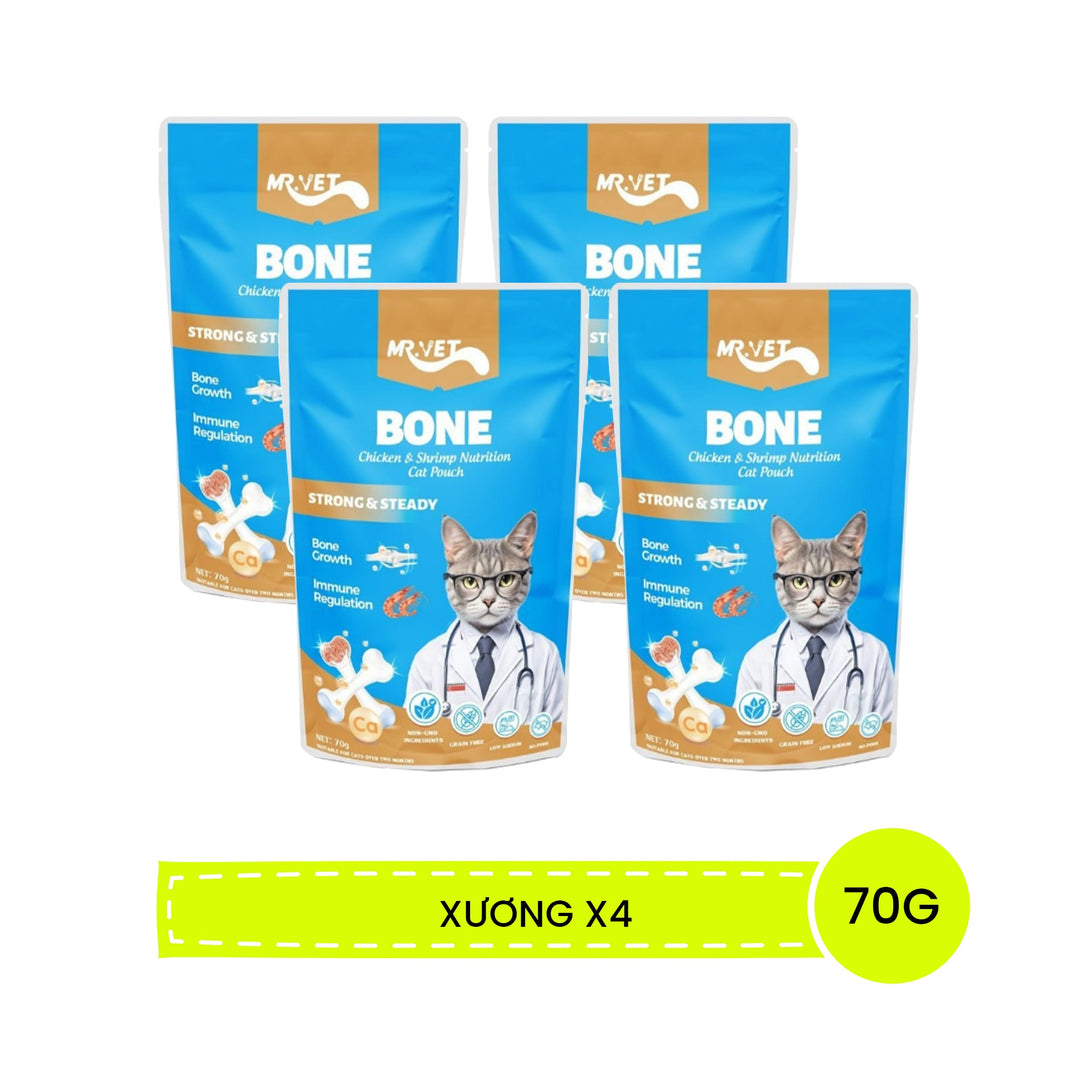 Pate Cho Mèo Mr.Vet 70G
