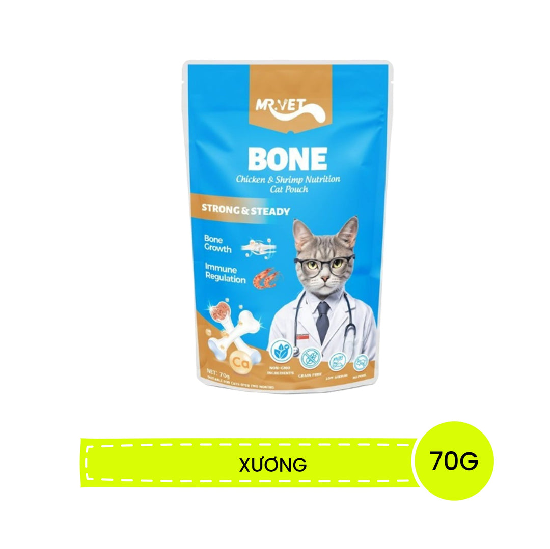 Pate Cho Mèo Mr.Vet 70G
