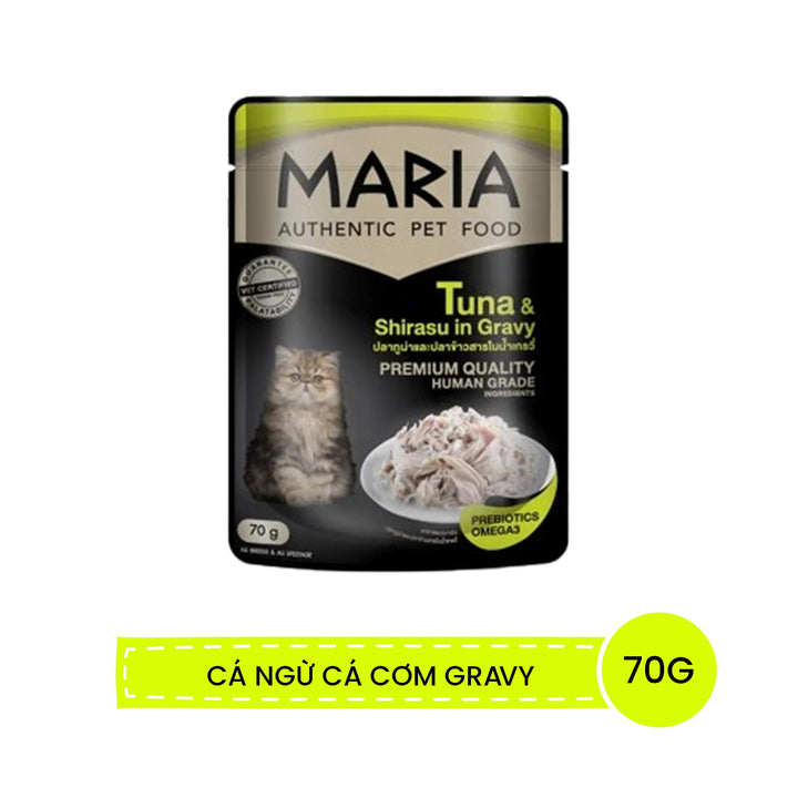 Pate Maria Mèo Con, Mèo Trưởng Thành Gói 70G