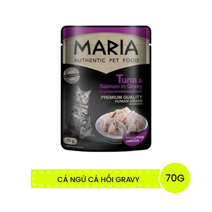 Pate Maria Mèo Con, Mèo Trưởng Thành Gói 70G