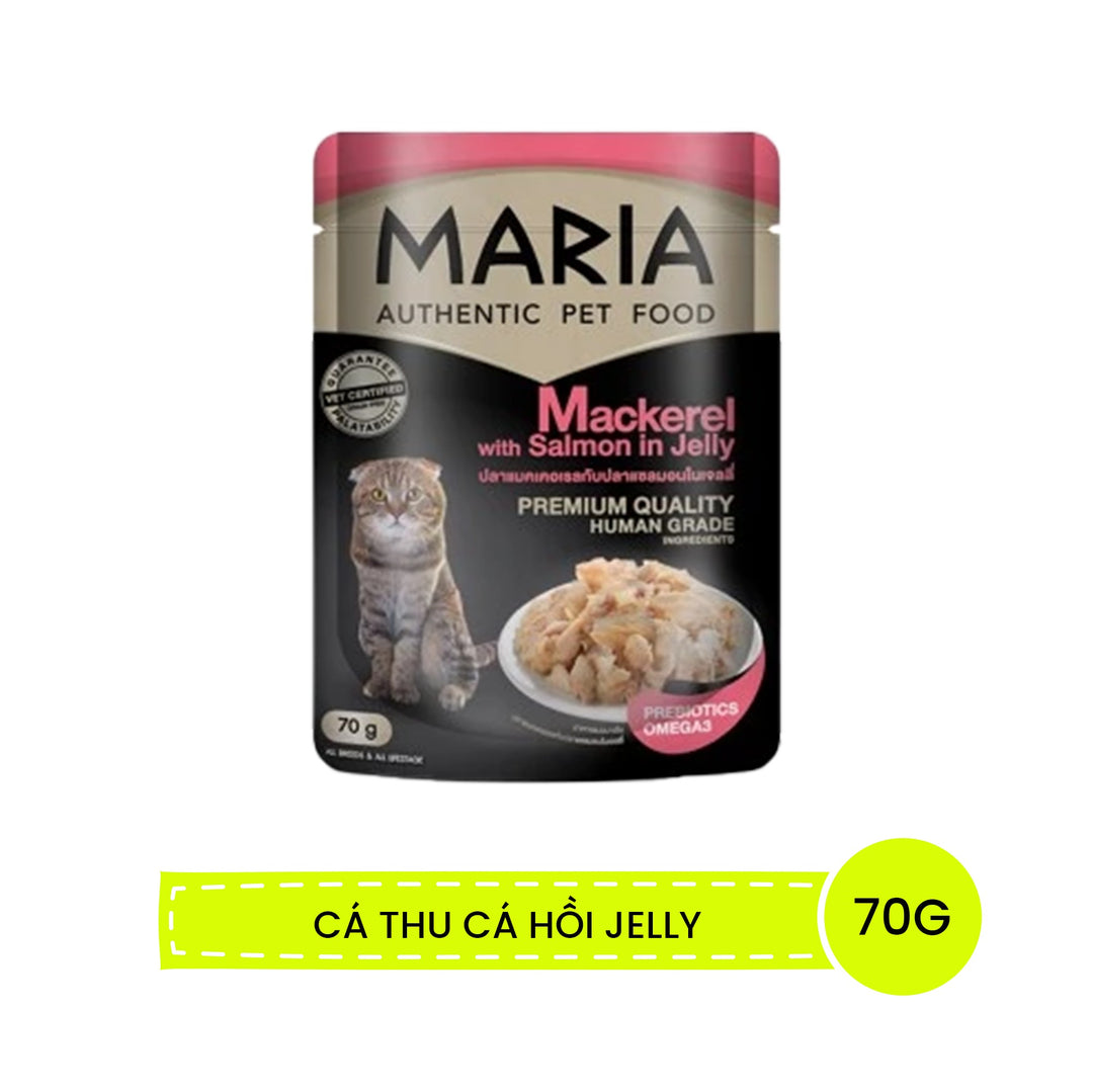 Pate Maria Mèo Con, Mèo Trưởng Thành Gói 70G