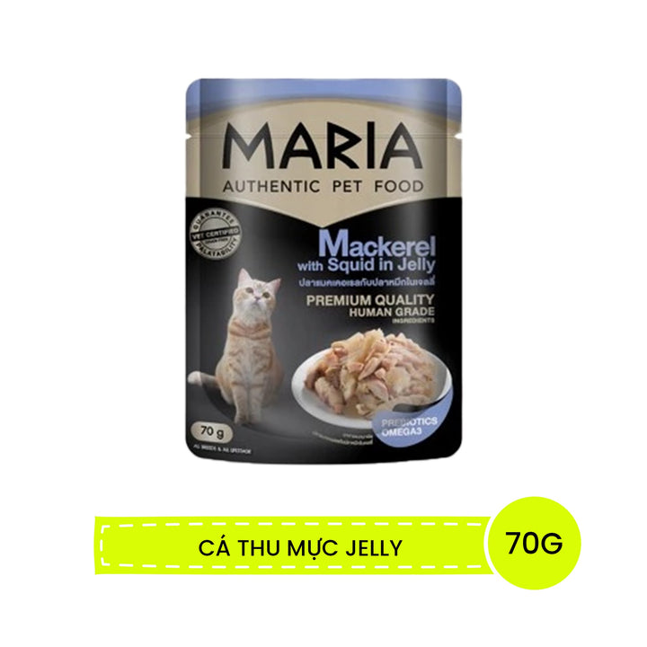 Pate Maria Mèo Con, Mèo Trưởng Thành Gói 70G