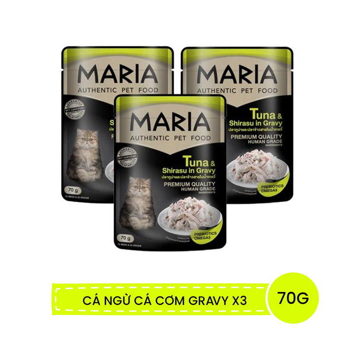 Pate Maria Mèo Con, Mèo Trưởng Thành Gói 70G