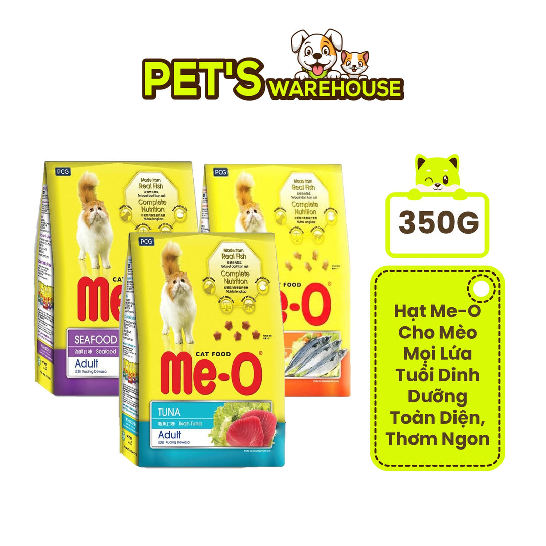 Hạt Me-O Cho Mèo Mọi Lứa Tuổi 350G