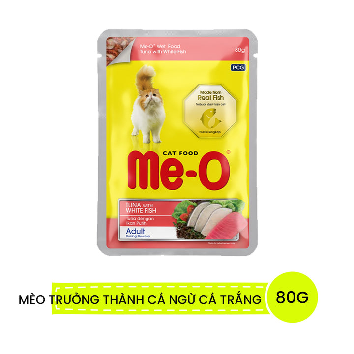 Pate Me-O Cho Mèo Con & Mèo Lớn 80G