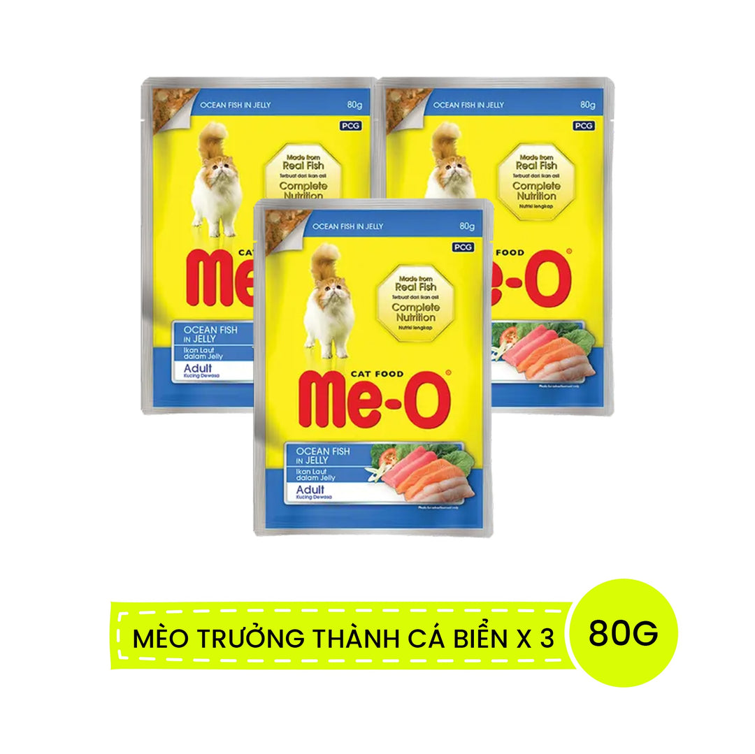 Pate Me-O Cho Mèo Con & Mèo Lớn 80G