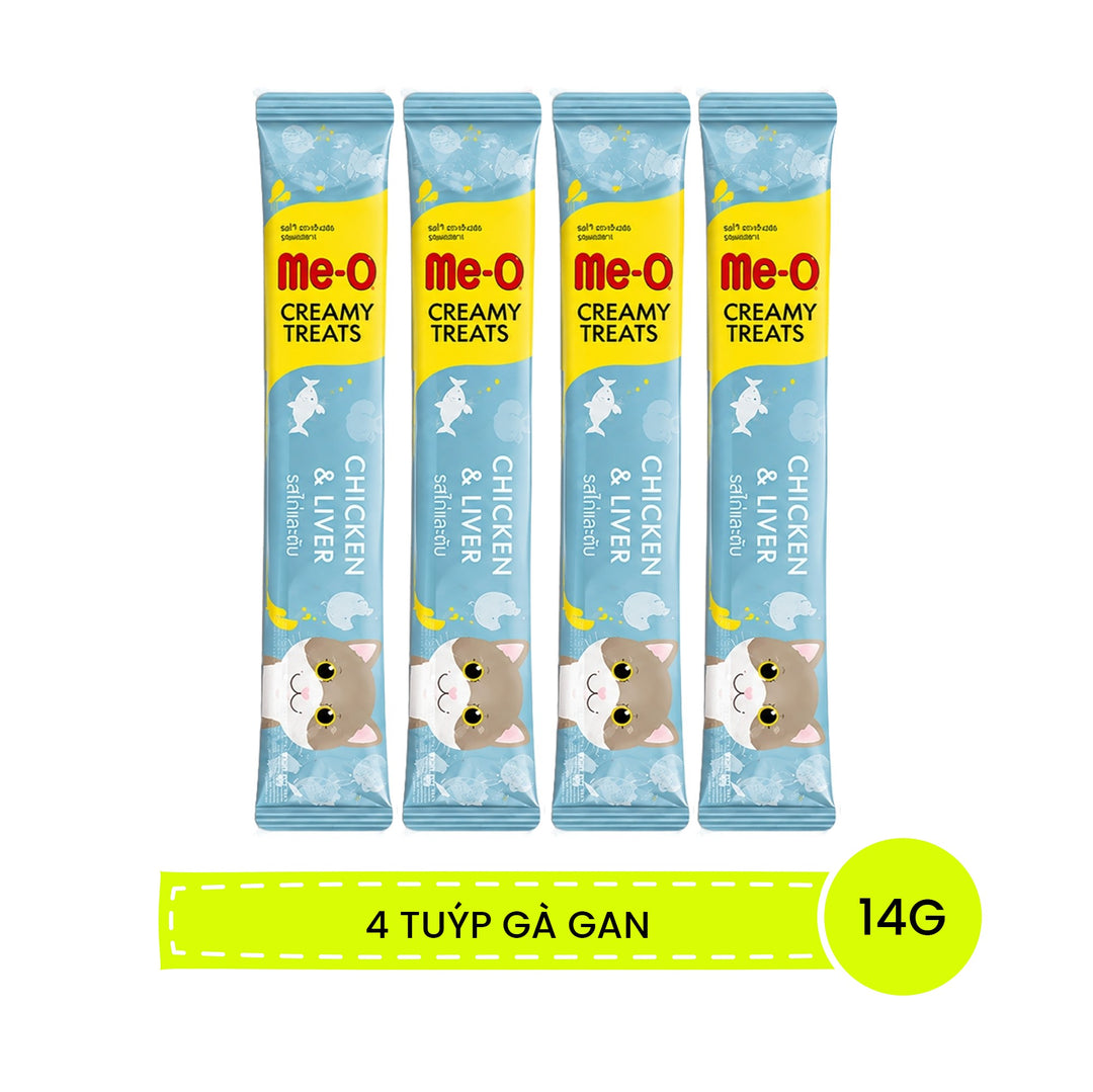 Súp Thưởng Me-O Tuýp Lẻ 14g Cho Mèo