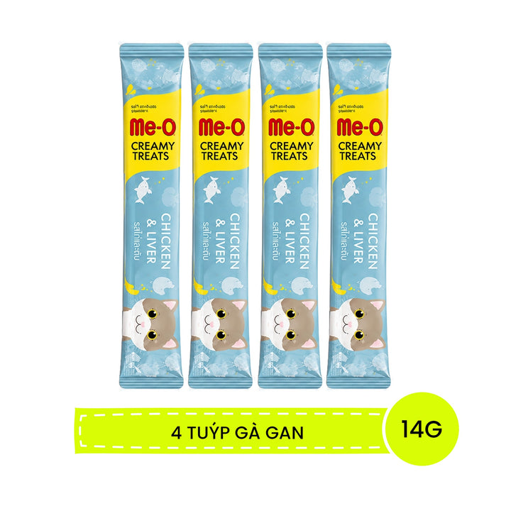 Súp Thưởng Me-O Tuýp Lẻ 14g Cho Mèo